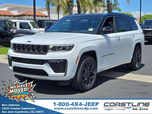 Bright White Clearcoat 2026 Jeep Grand Cherokee L Summit