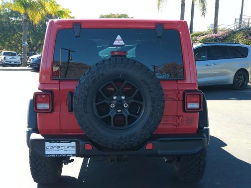 Firecracker Red Clearcoat 2026 Jeep Wrangler Sport