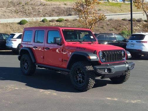 Firecracker Red Clearcoat 2026 Jeep Wrangler Sport
