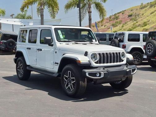 Bright White Clearcoat 2026 Jeep Wrangler Sahara