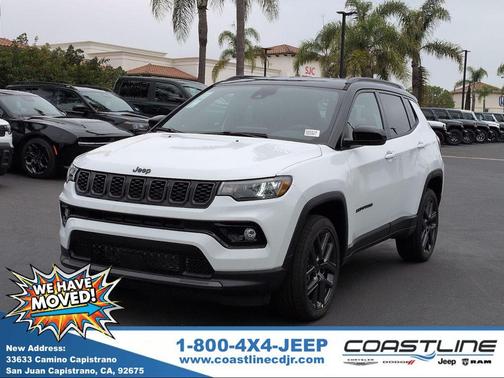 Bright White Clearcoat 2026 Jeep Compass Limited