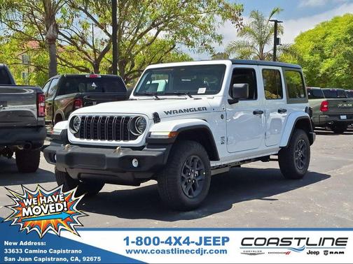 Bright White Clearcoat 2026 Jeep Wrangler Sport