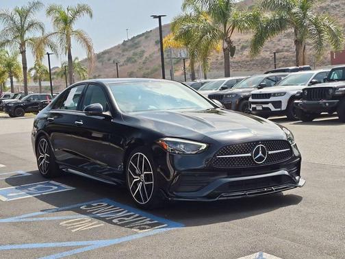 Black 2023 Mercedes-Benz C-Class C 300