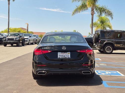 Black 2023 Mercedes-Benz C-Class C 300