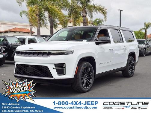 Bright White Clearcoat 2026 Jeep Grand Wagoneer L Summit