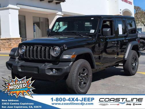 Black Clearcoat 2026 Jeep Wrangler Sport
