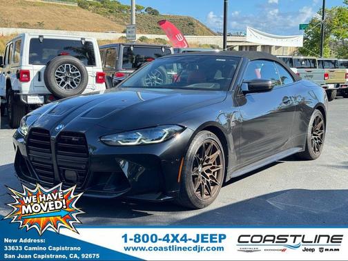 Black Sapphire Metallic 2022 BMW M4 Competition xDrive