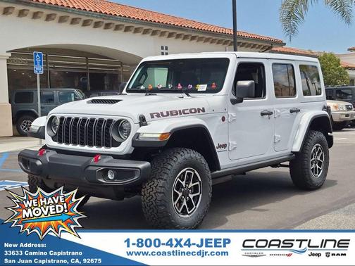 Bright White Clearcoat 2026 Jeep Wrangler Rubicon