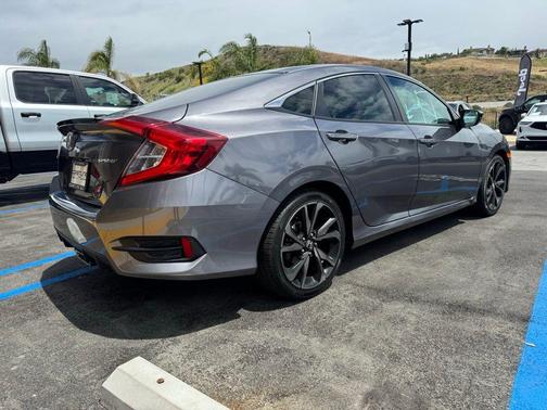 Sonic Gray Pearl 2021 Honda Civic Sport