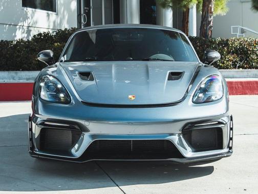Gray Metallic 2024 Porsche 718 Spyder RS