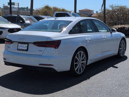 Glacier White Metallic 2025 Audi A6 45 Premium