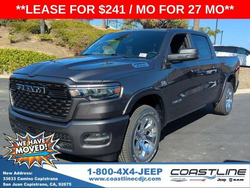Granite Crystal Clearcoat Metallic 2026 RAM 1500 Big Horn/Lone Star