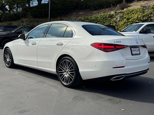 Polar White 2022 Mercedes-Benz C-Class C 300