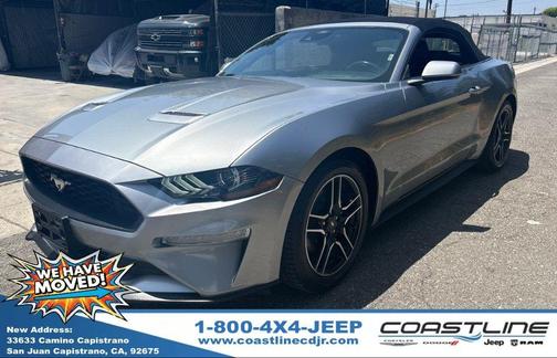 Iconic Silver Metallic 2023 Ford Mustang EcoBoost Premium