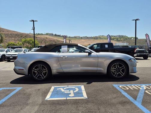 Iconic Silver Metallic 2023 Ford Mustang EcoBoost Premium