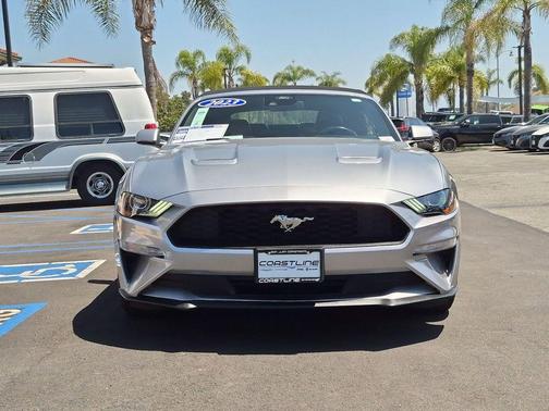 Iconic Silver Metallic 2023 Ford Mustang EcoBoost Premium