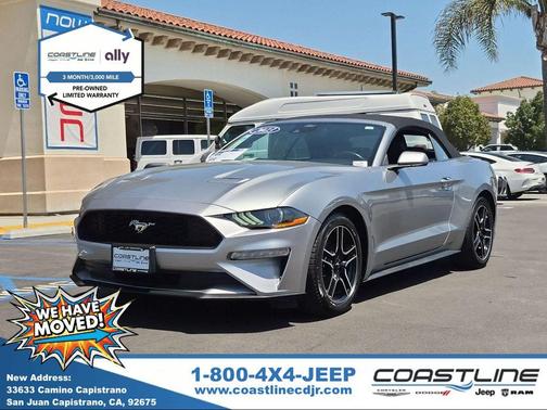 Iconic Silver Metallic 2023 Ford Mustang EcoBoost Premium