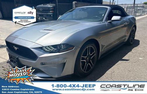 Iconic Silver Metallic 2023 Ford Mustang EcoBoost Premium