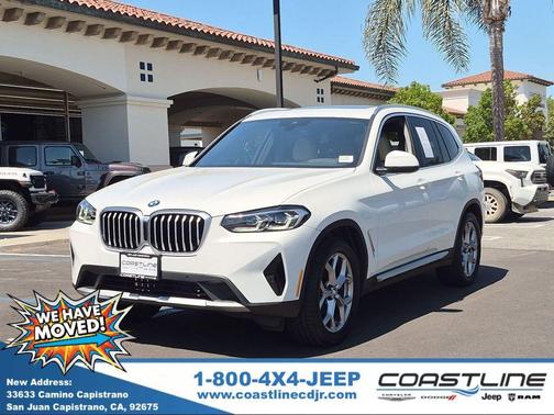 Alpine White 2023 BMW X3 xDrive30i