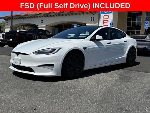 Pearl White Multi 2022 Tesla Model S Base