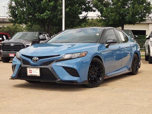 Cavalry Blue/Midnight Black Metallic 2022 Toyota Camry TRD