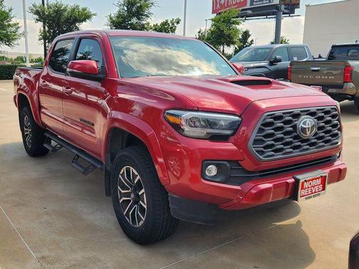 Barcelona Red Metallic 2021 Toyota Tacoma TRD Sport