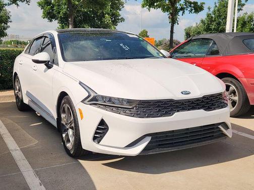 Glacial White Pearl 2021 Kia K5 EX