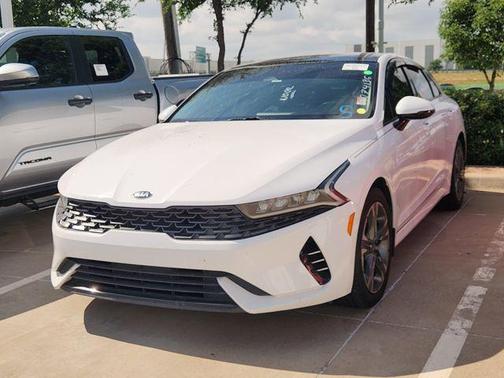 Glacial White Pearl 2021 Kia K5 EX