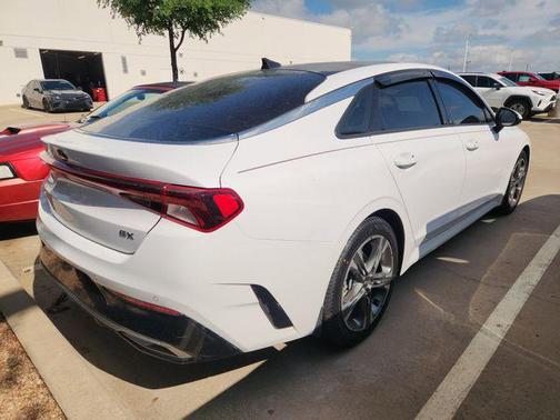 Glacial White Pearl 2021 Kia K5 EX