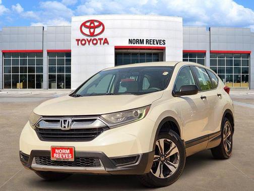 White Diamond Pearl 2017 Honda CR-V LX