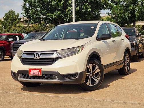 White Diamond Pearl 2017 Honda CR-V LX