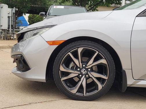 Lunar Silver Metallic 2019 Honda Civic Sport