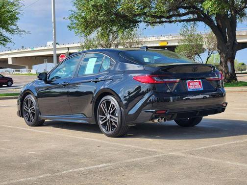 Midnight Black Metallic 2025 Toyota Camry XSE