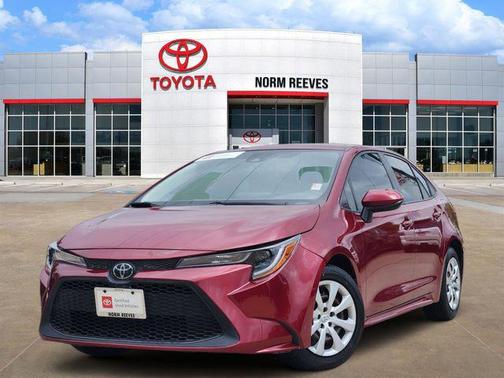 Ruby Flare Pearl 2022 Toyota Corolla LE