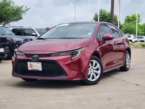 Ruby Flare Pearl 2022 Toyota Corolla LE