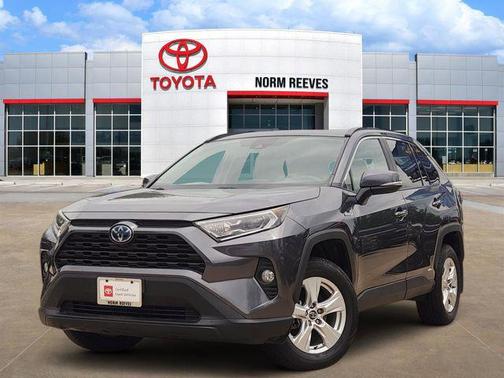 Magnetic Gray Metallic 2021 Toyota RAV4 Hybrid XLE
