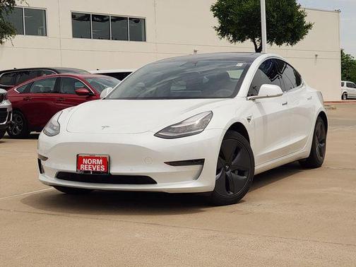 Pearl White Multi-Coat 2020 Tesla Model 3 Standard Range Plus