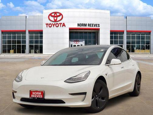 Pearl White Multi-Coat 2020 Tesla Model 3 Standard Range Plus