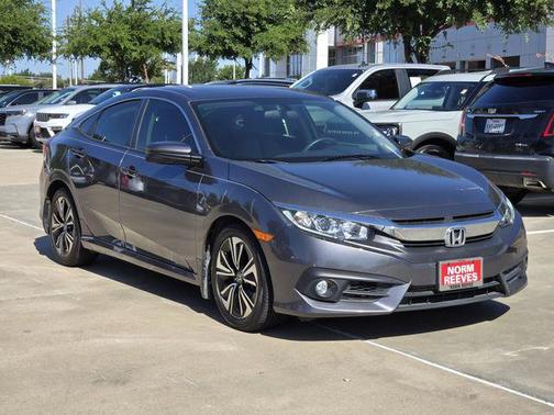 Polished Metal Metallic 2018 Honda Civic EX-T
