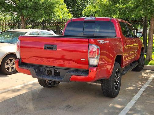 Barcelona Red Metallic 2021 Toyota Tacoma TRD Sport