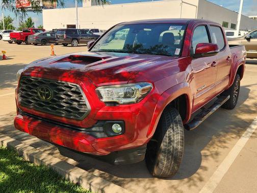 Barcelona Red Metallic 2021 Toyota Tacoma TRD Sport