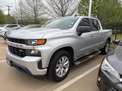 Silver Ice Metallic 2020 Chevrolet Silverado 1500 Custom