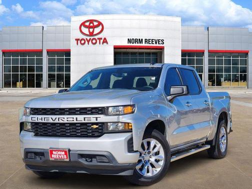 Silver Ice Metallic 2020 Chevrolet Silverado 1500 Custom