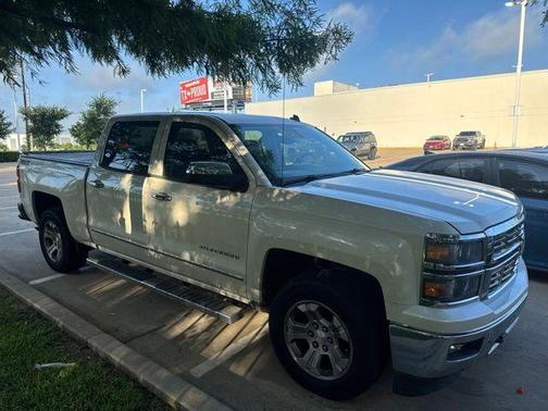 White Diamond Tricoat 2014 Chevrolet Silverado 1500 LTZ