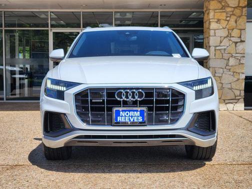 Glacier White 2021 Audi Q8 55 Premium Plus
