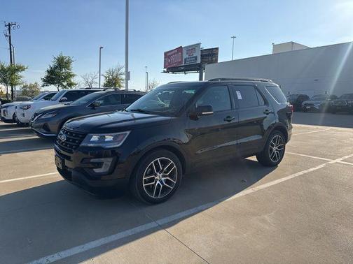 Shadow Black 2016 Ford Explorer Sport