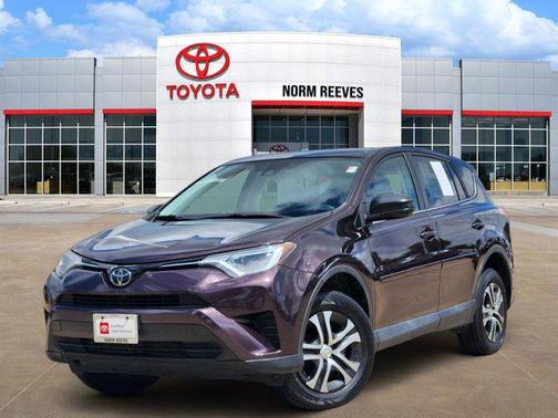 Black Currant 2018 Toyota RAV4 LE