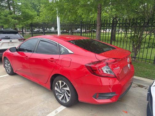 Red 2016 Honda Civic EX