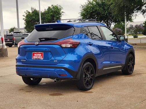 Electric Blue Metallic 2023 Nissan Kicks SR