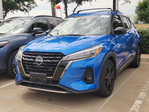 Electric Blue Metallic 2023 Nissan Kicks SR
